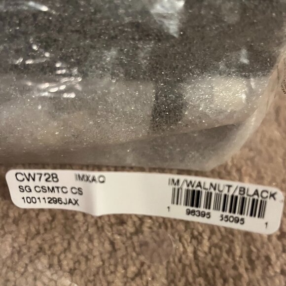 NWT Coach Top-Handle Cosmetic Bag/Case In Signature Canvas & Leather - Picture 16 of 16